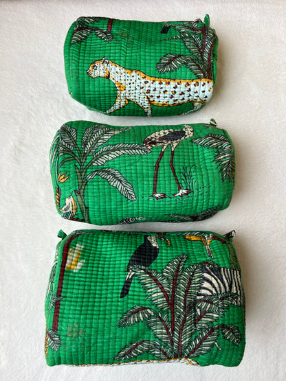 Green Safari – Utility Pouch Pack of 3