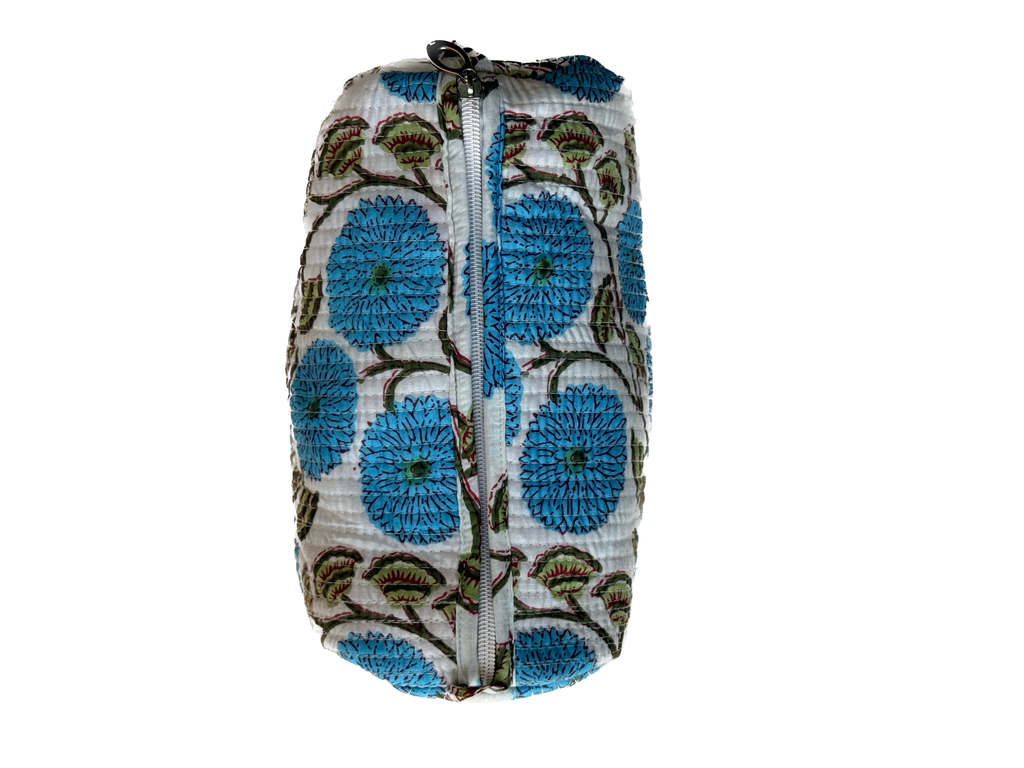 Blue Blossom – Quilted Utility Pouch Pack of 3