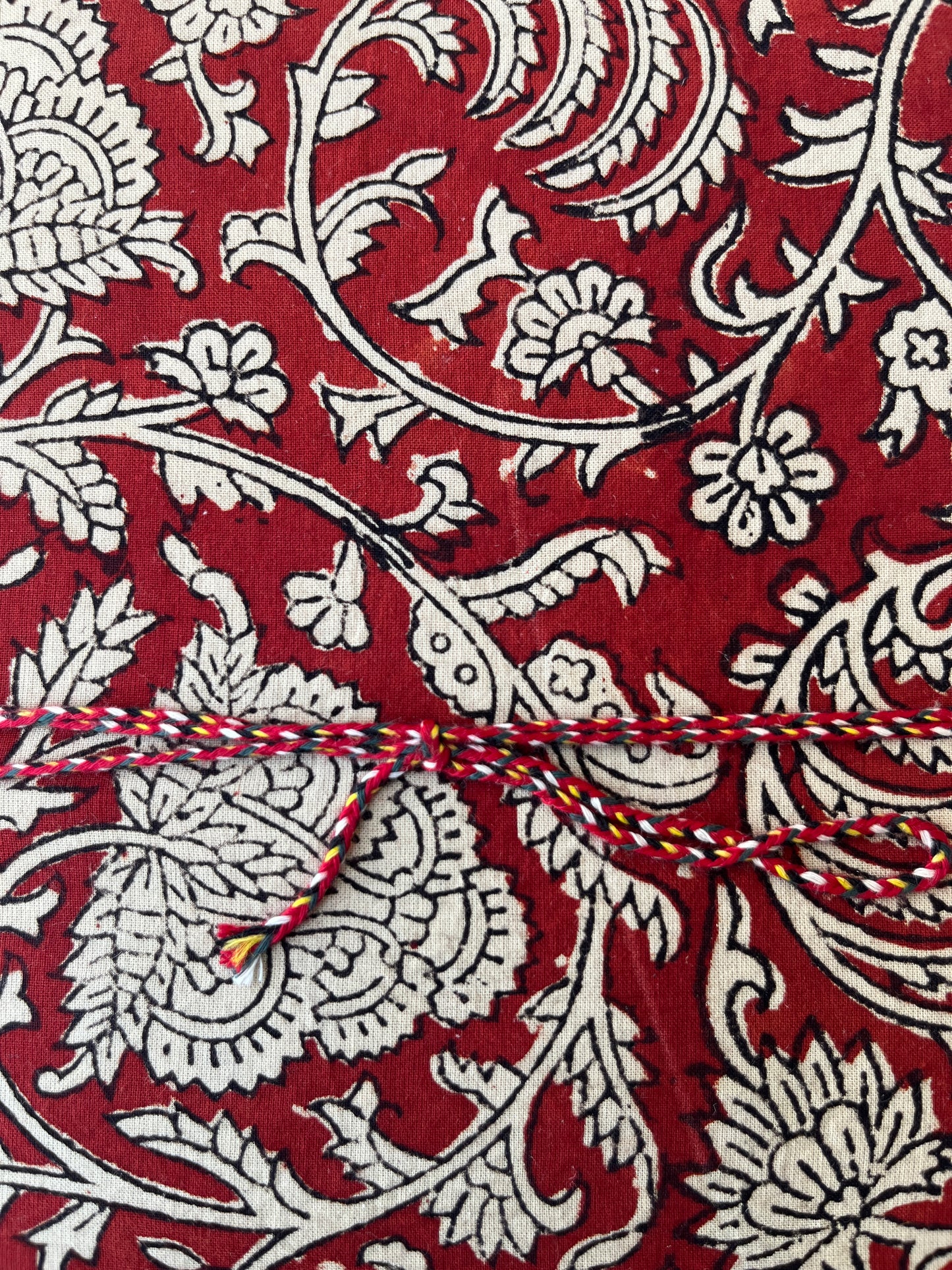 Red Floral – Handcrafted Journal