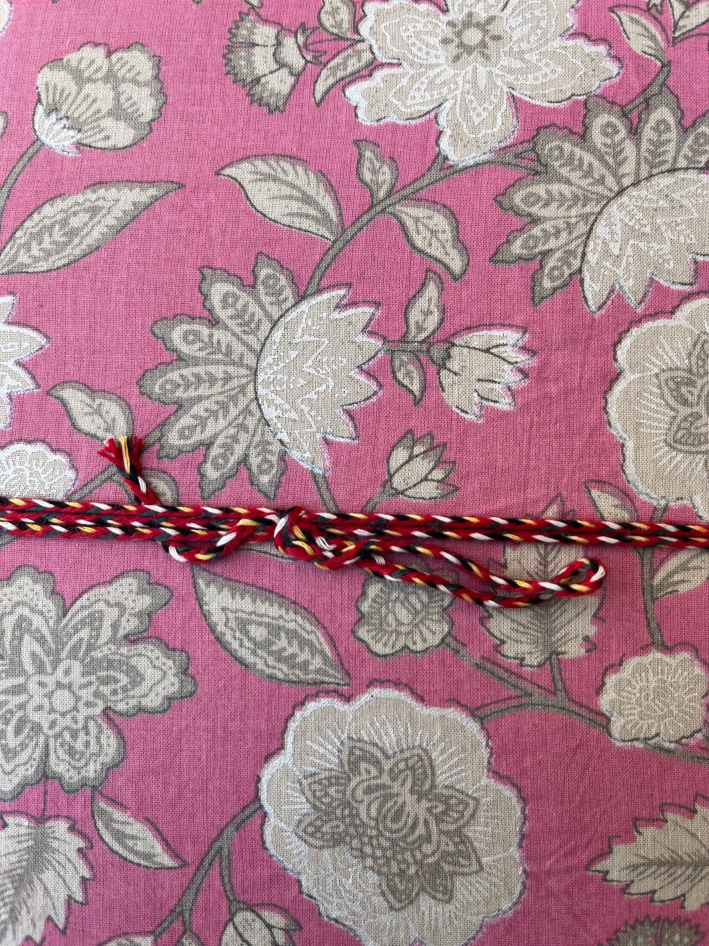 Pink floral- 2 – Handcrafted Journal