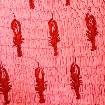 Lobster Love – Pink Coastal Luxe Dress