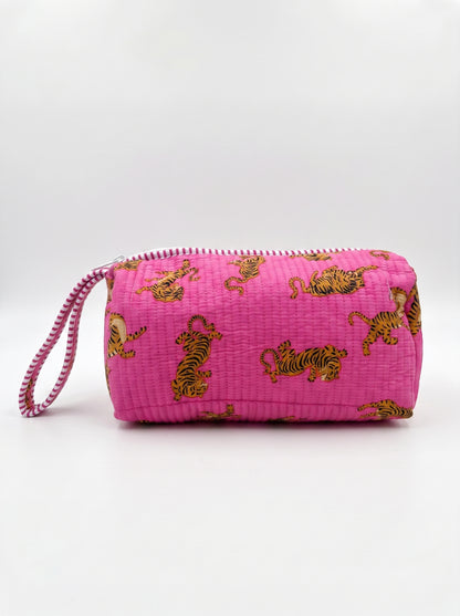 Cute Pink Tiger – Hair Styler Travel bag