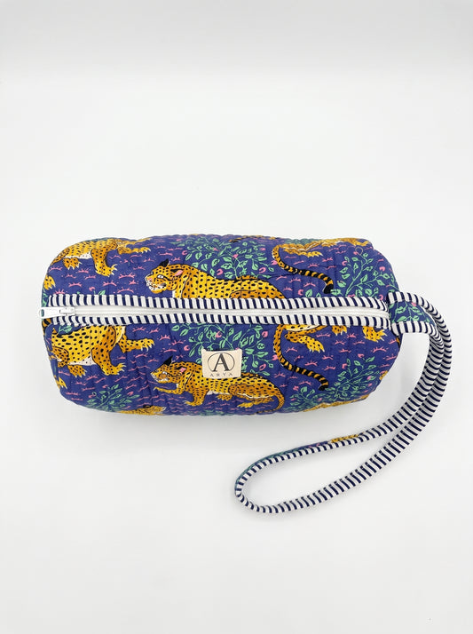 Blue Leopard – Hair Styler Travel bag