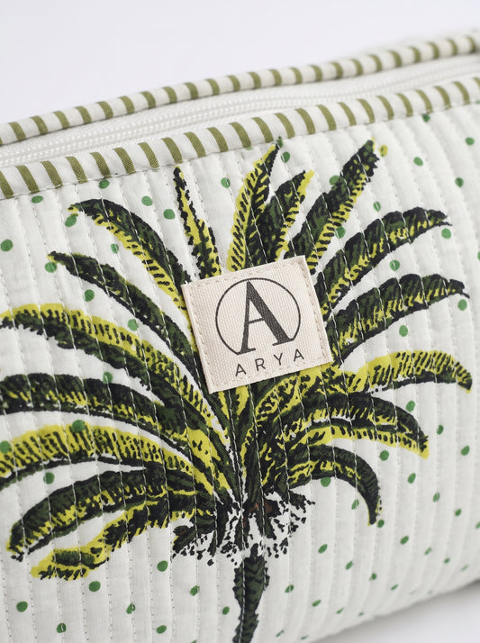 White Palm Tree – Hair Styler Travel bag