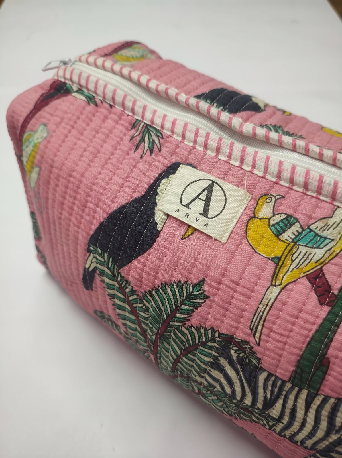 Blush Pink Safari – Hair Styler Travel bag