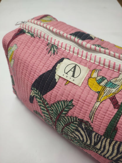 Blush Pink Safari – Hair Styler Travel bag