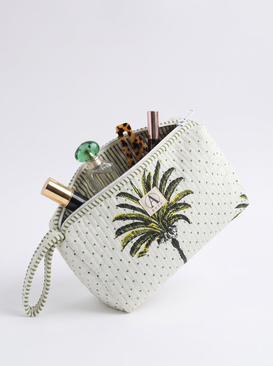 White Palm Tree – Hair Styler Travel bag