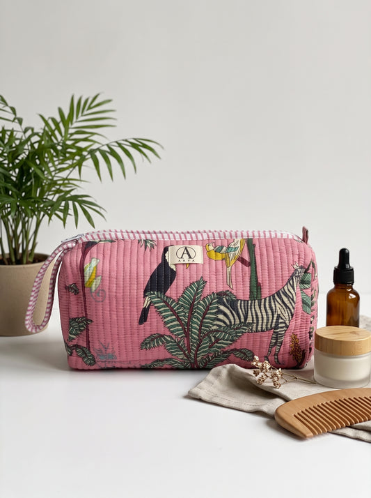Blush Pink Safari – Hair Styler Travel bag