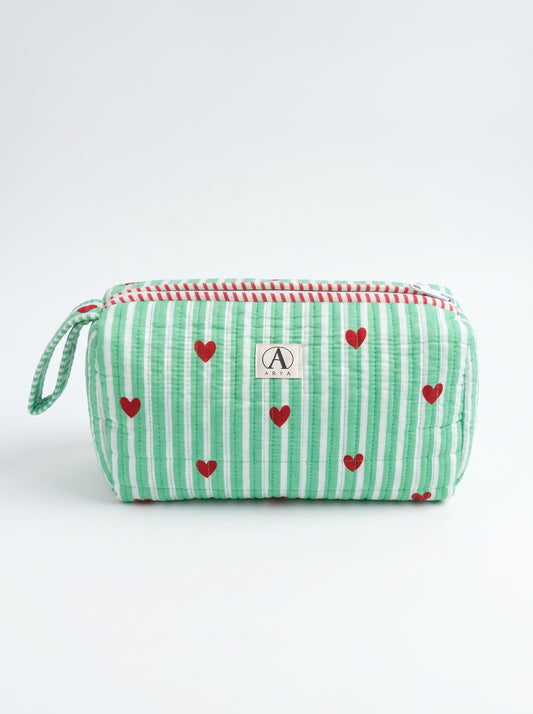 Cute Mint Heart – Hair Styler Travel bag