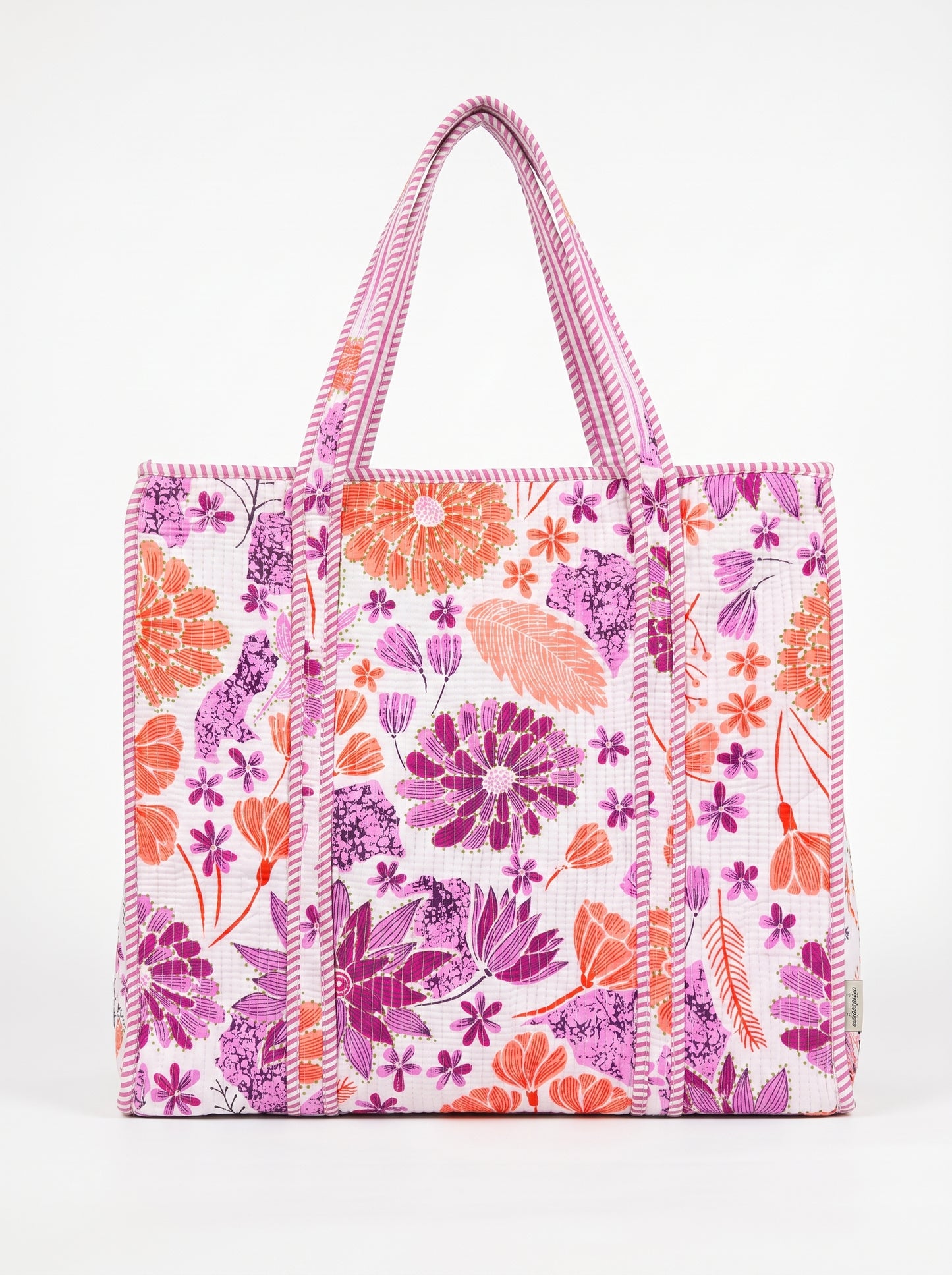 Pink Garden Chime – Wander Tote Bag 18x18