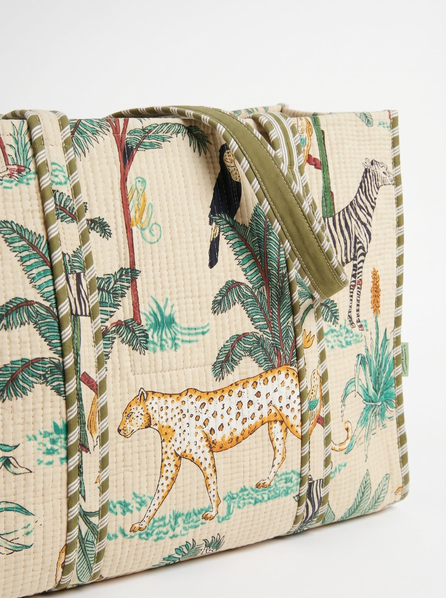 Beige Desert Safari – Wander Reversible Tote Bag 18x18
