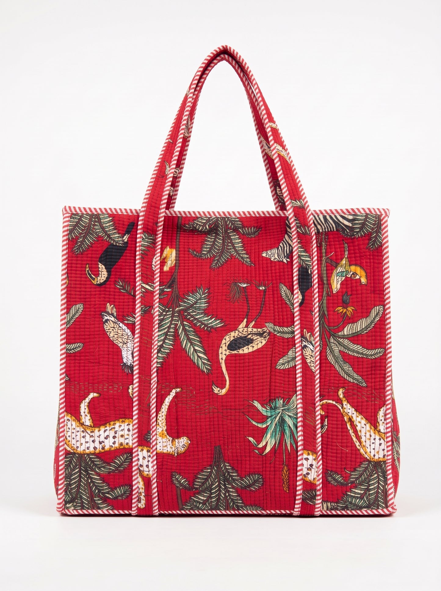 Red Safari – Wander Tote Bag 18x18