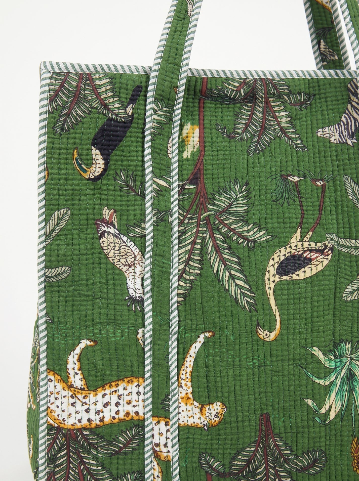 Green Safari – Wander Tote Bag 18x18