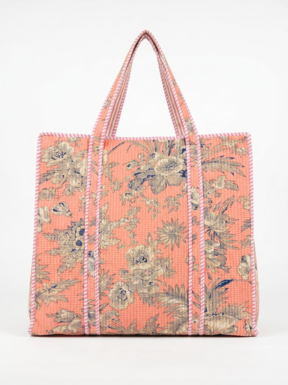 Blush Bloom – Wander Tote Bag 18x18