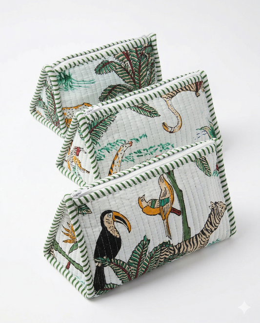 White Safari Pyramid– Utility Pouch Pack of 3