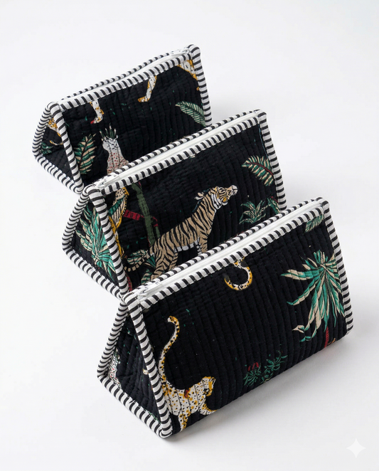Black Safari Pyramid – Utility Pouch Pack of 3