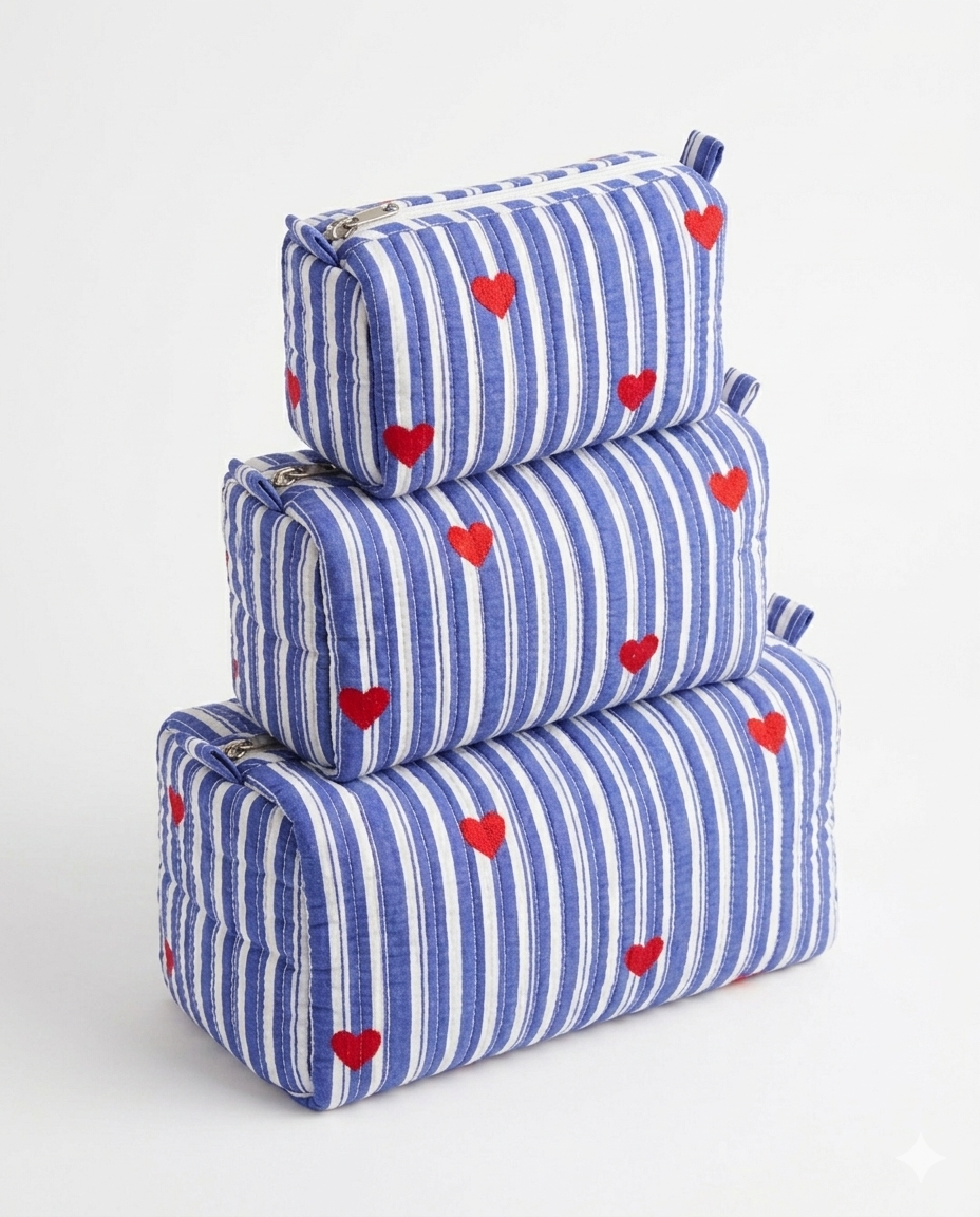 Blueberry Love – Utility Pouch Pack of 3