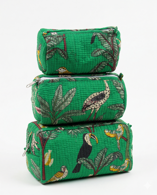 Green Safari – Utility Pouch Pack of 3