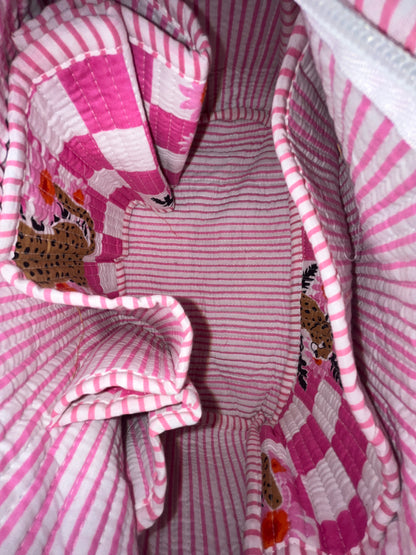 Checkmate Pink Tiger Princess – Hair Styler Travel bag