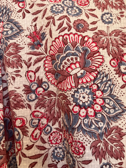 Floral 1012 Waffle Bathrobe – Luxury Spa Robe