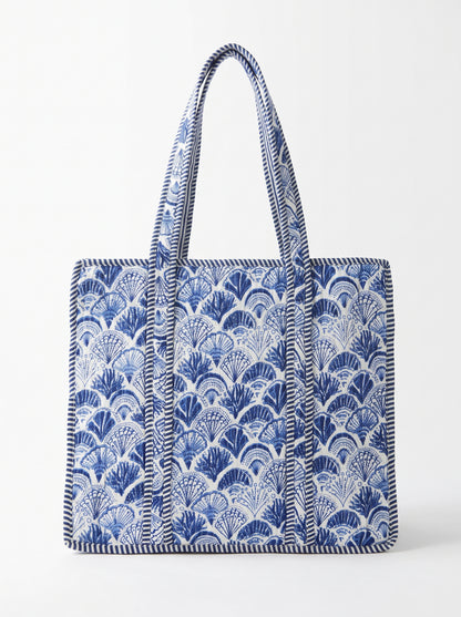 Blue shell – Wander Tote Bag 18x18