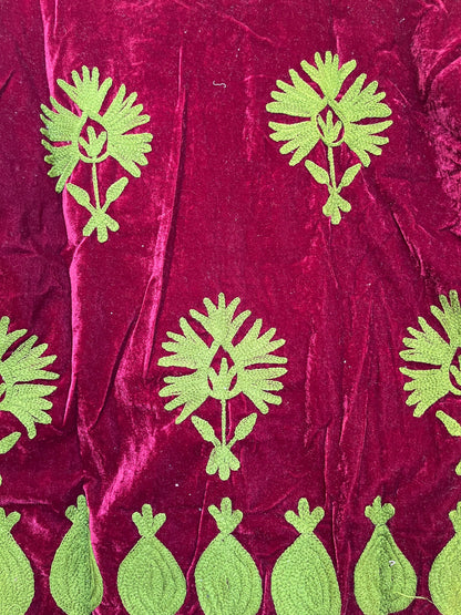 Women's 1063 Suzani Reversible Cotton Jacket – Artistic Embroidered Statement Jacket