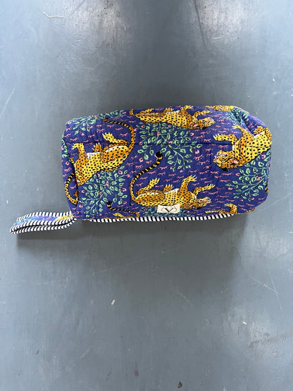 Blue Cheetah – Hair Styler Travel bag