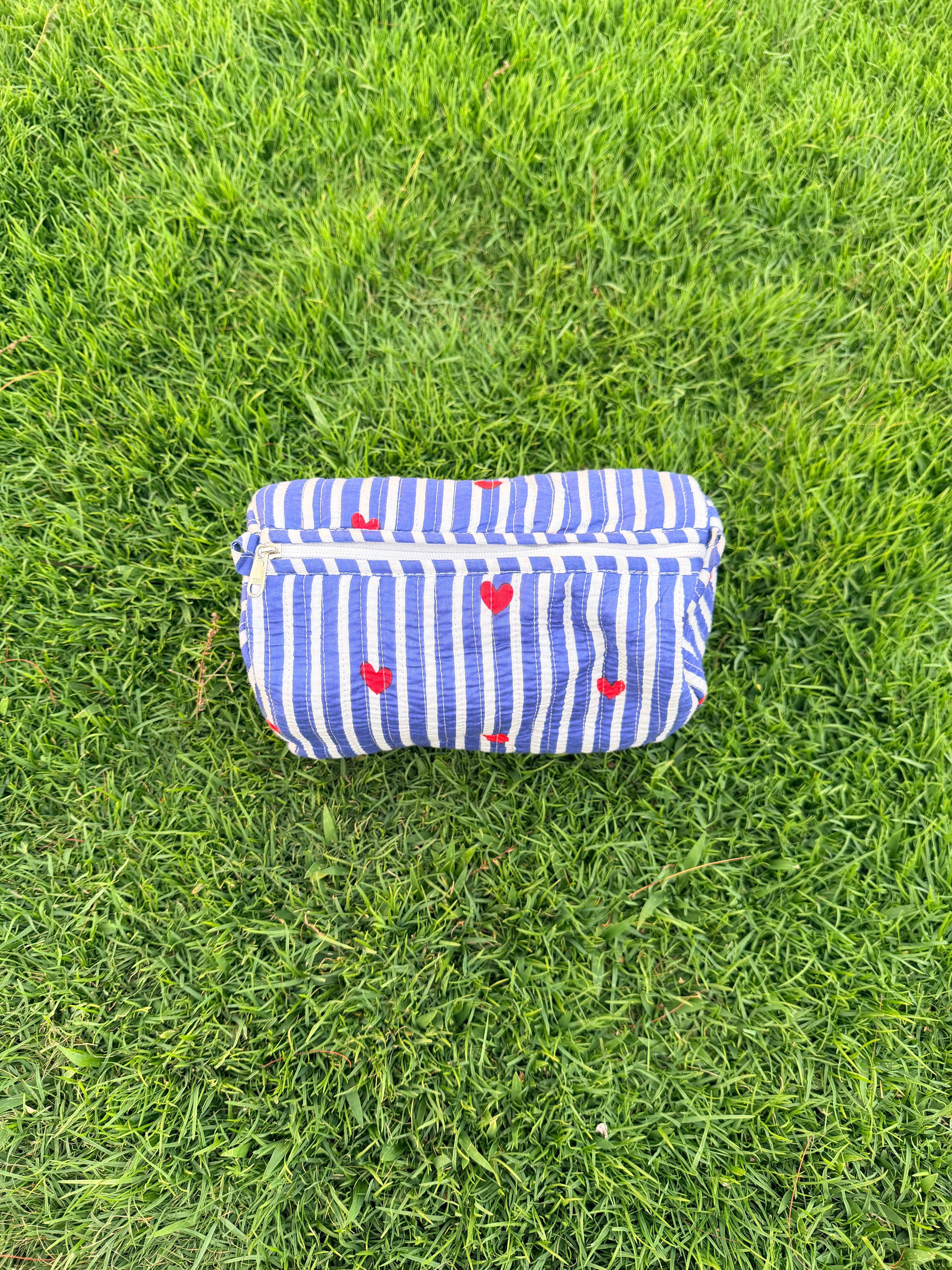 Blueberry Love – Quilted Utility Pouch Pack of 3