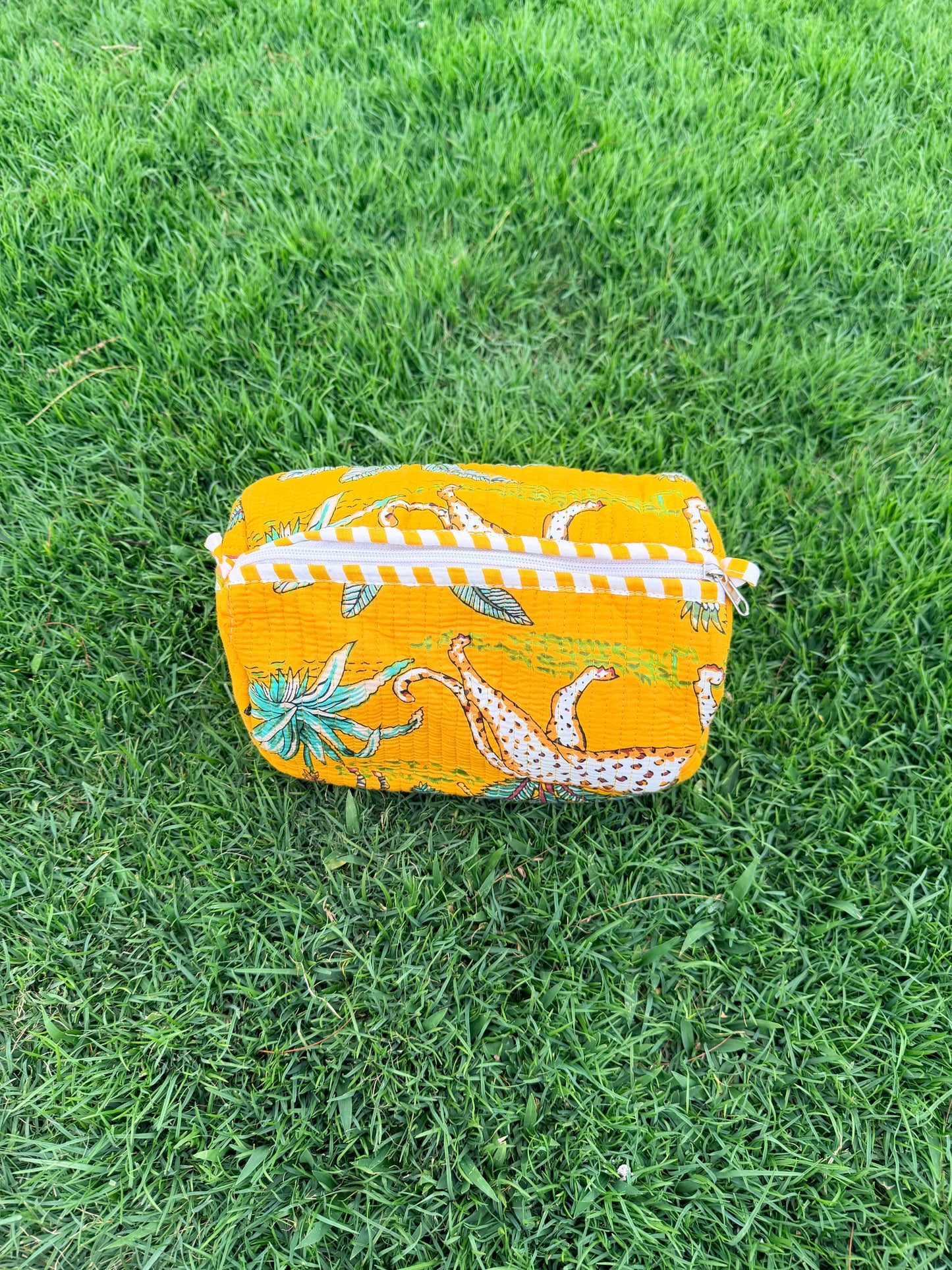 Sunshine Yellow Safari – Utility Pouch Pack of 3