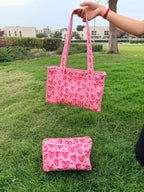 Big Love Energy – Red Heart Quilted Tote Set