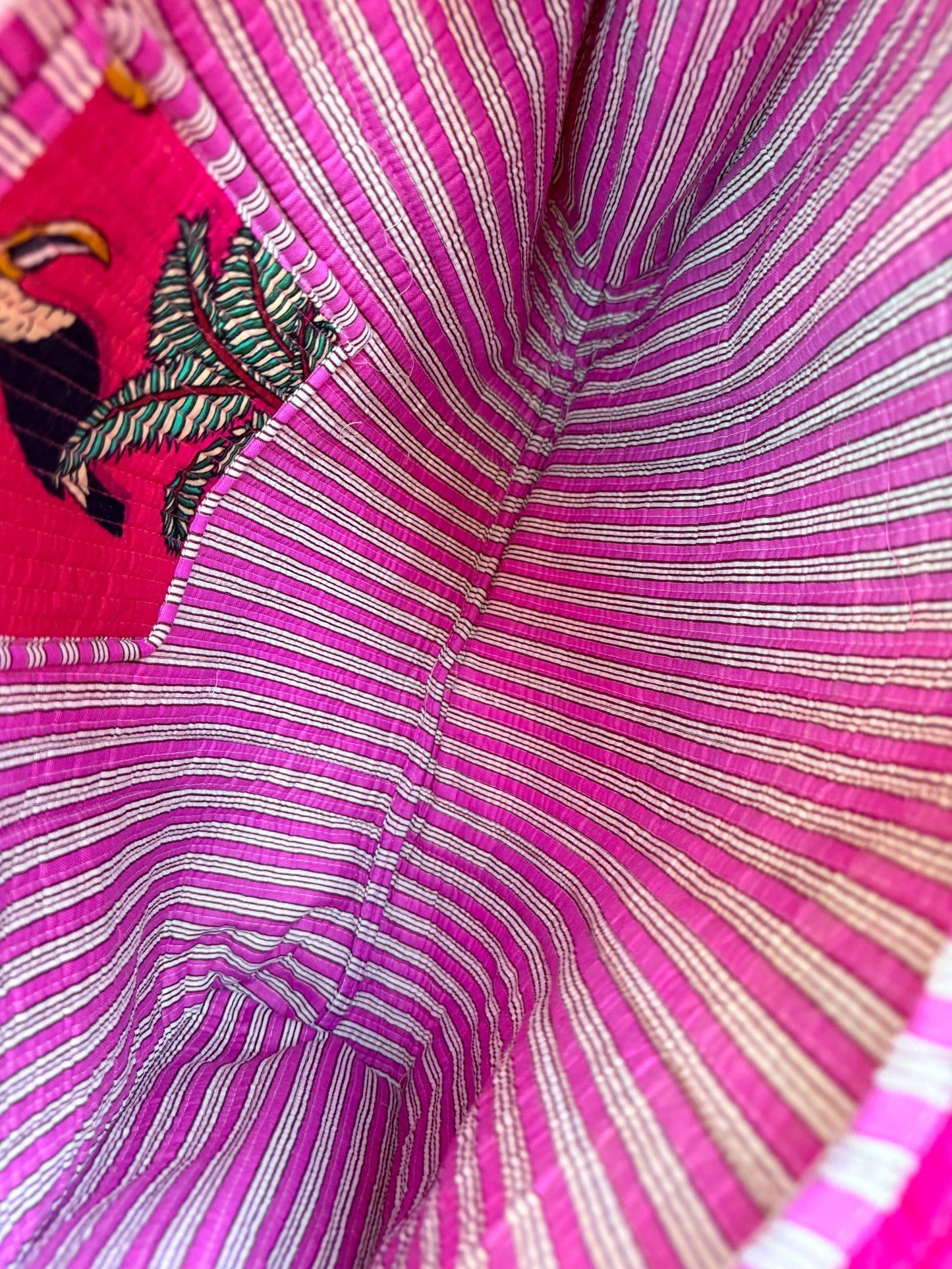 Fuchsia Pink Safari – Wander Tote Bag  18x18