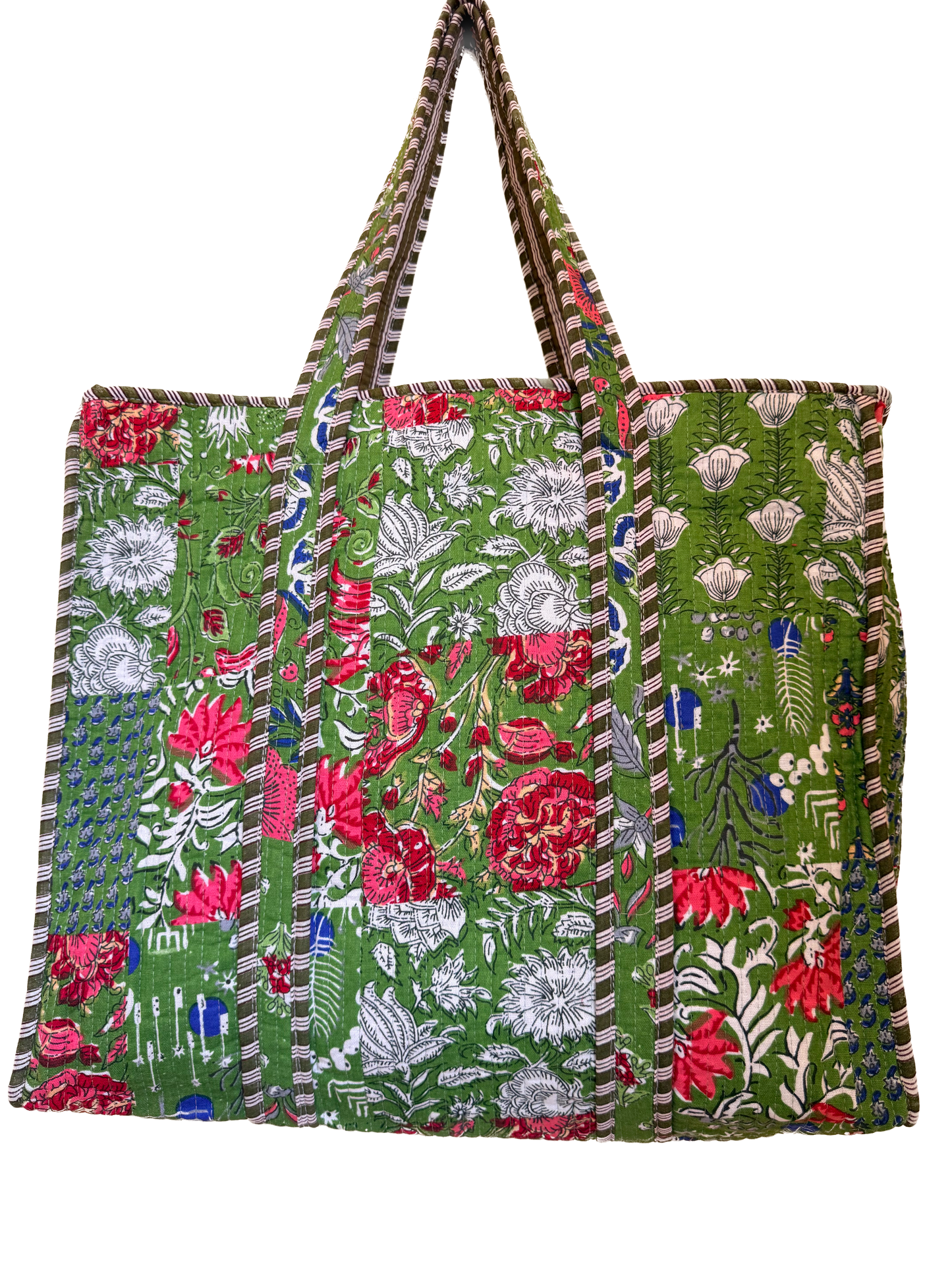 Vintage Green Moss – Wander Tote Bag  18x18