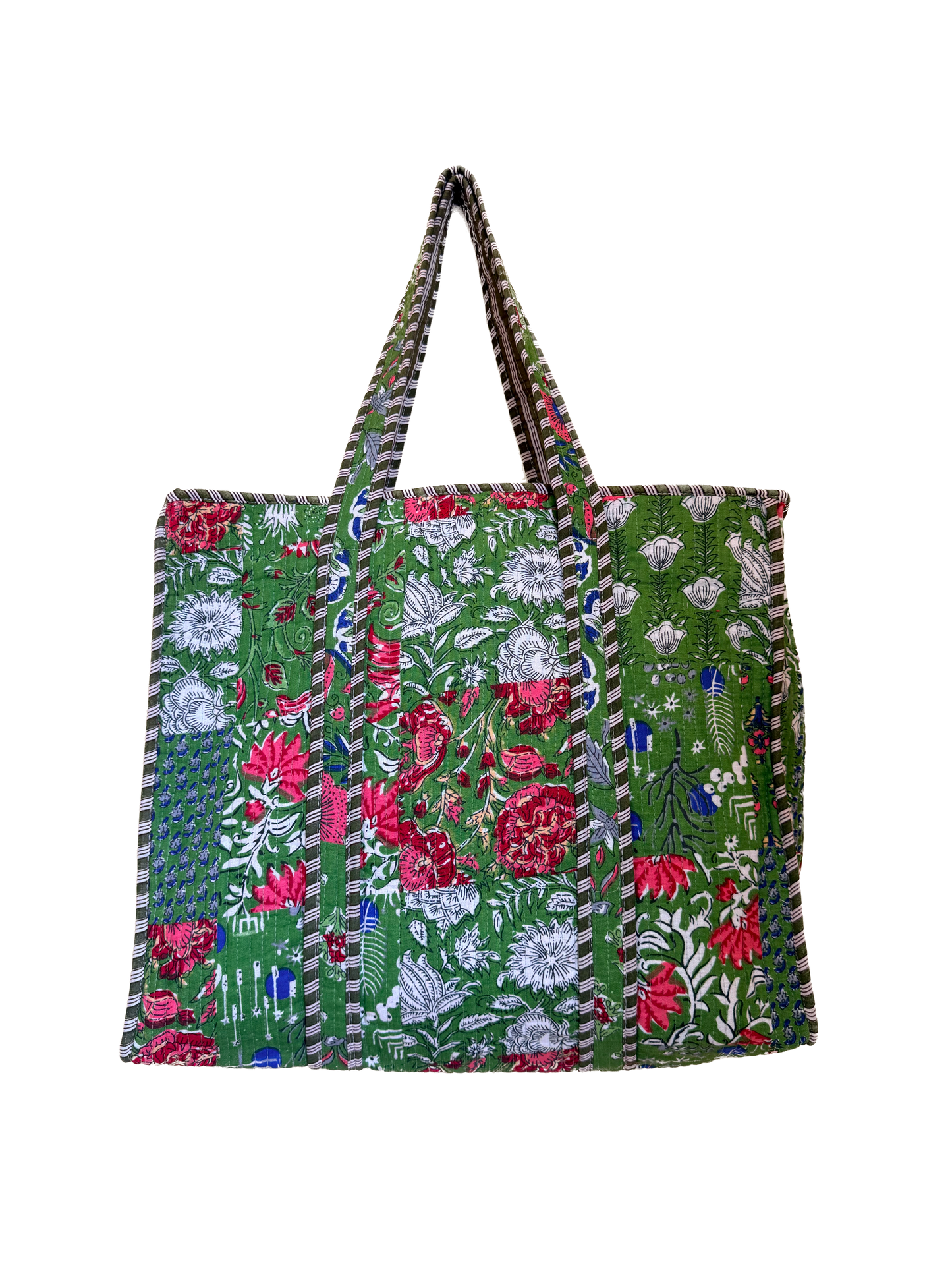 Vintage Green Moss – Wander Tote Bag  18x18