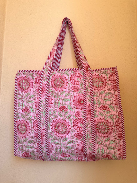 Pink Blossom – Muse Tote Bag 16X16