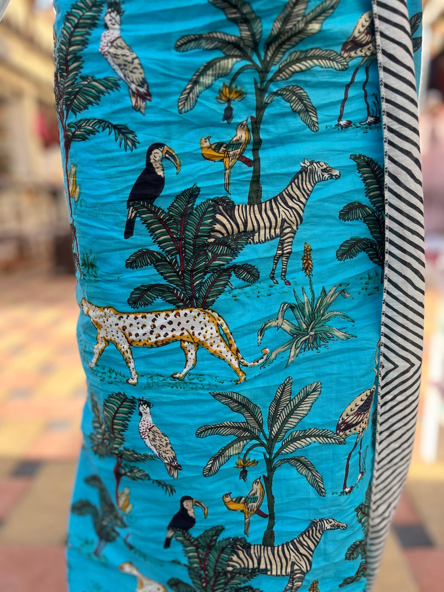 Blue Safari Sarong