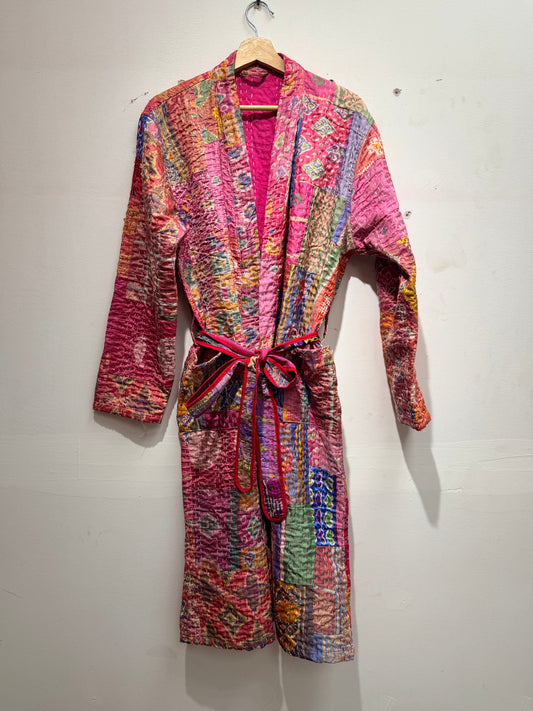 Luxe 106 – Women’s Handcrafted Kantha Cotton Kimono