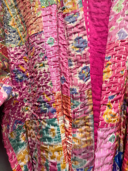 Luxe 106 – Women’s Handcrafted Kantha Cotton Kimono