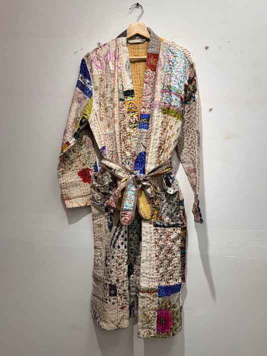 Luxe 107 – Women’s Handcrafted Kantha Cotton Kimono