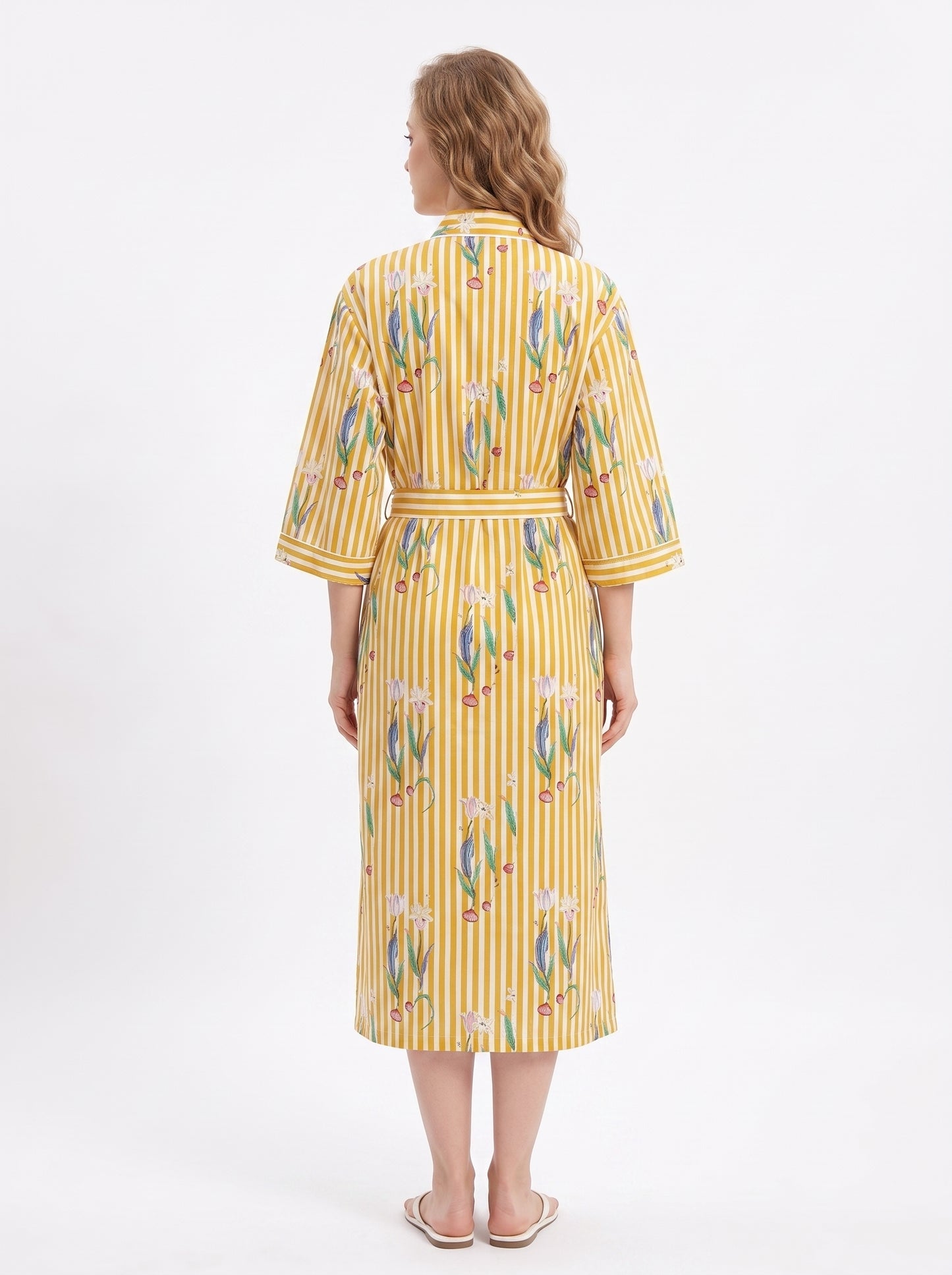 Blue Heart Riot Women's Cotton Kimono | 3/4 Sleeves