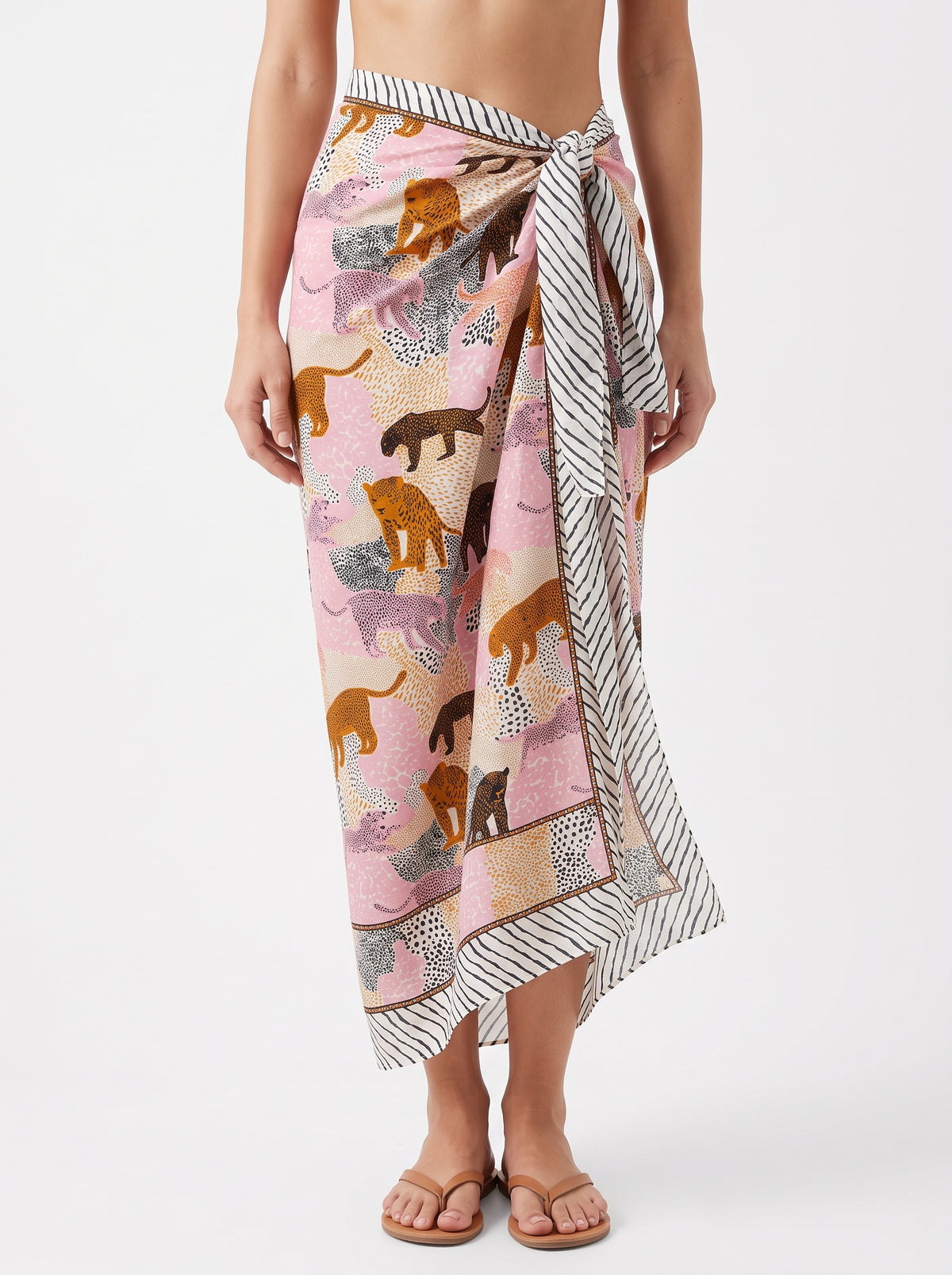 Tropical-1 Sarong - Beach Cover