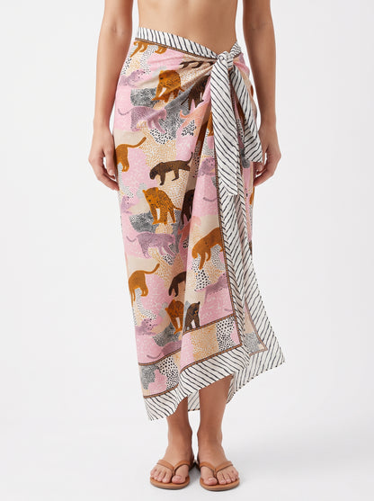 Tropical-1 Sarong - Beach Cover
