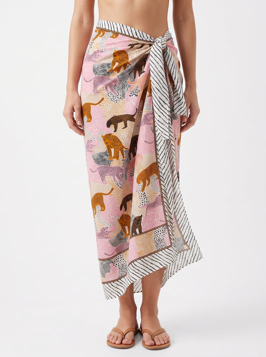 Tropical-1 Sarong - Beach Cover