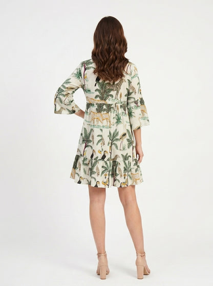 White Safari – White Luxe Dress