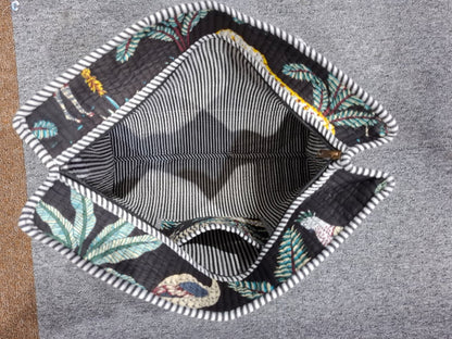 Black Safari – Wander Tote Bag 18x18