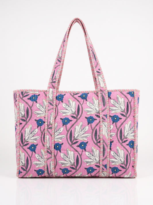 Purple Bloom - Tote Bag 19X15