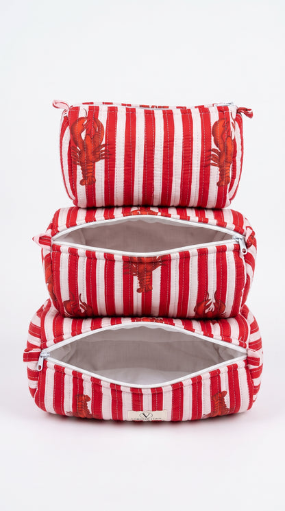 Lobster Coast - Tote & 3 Pouch Set 19X15