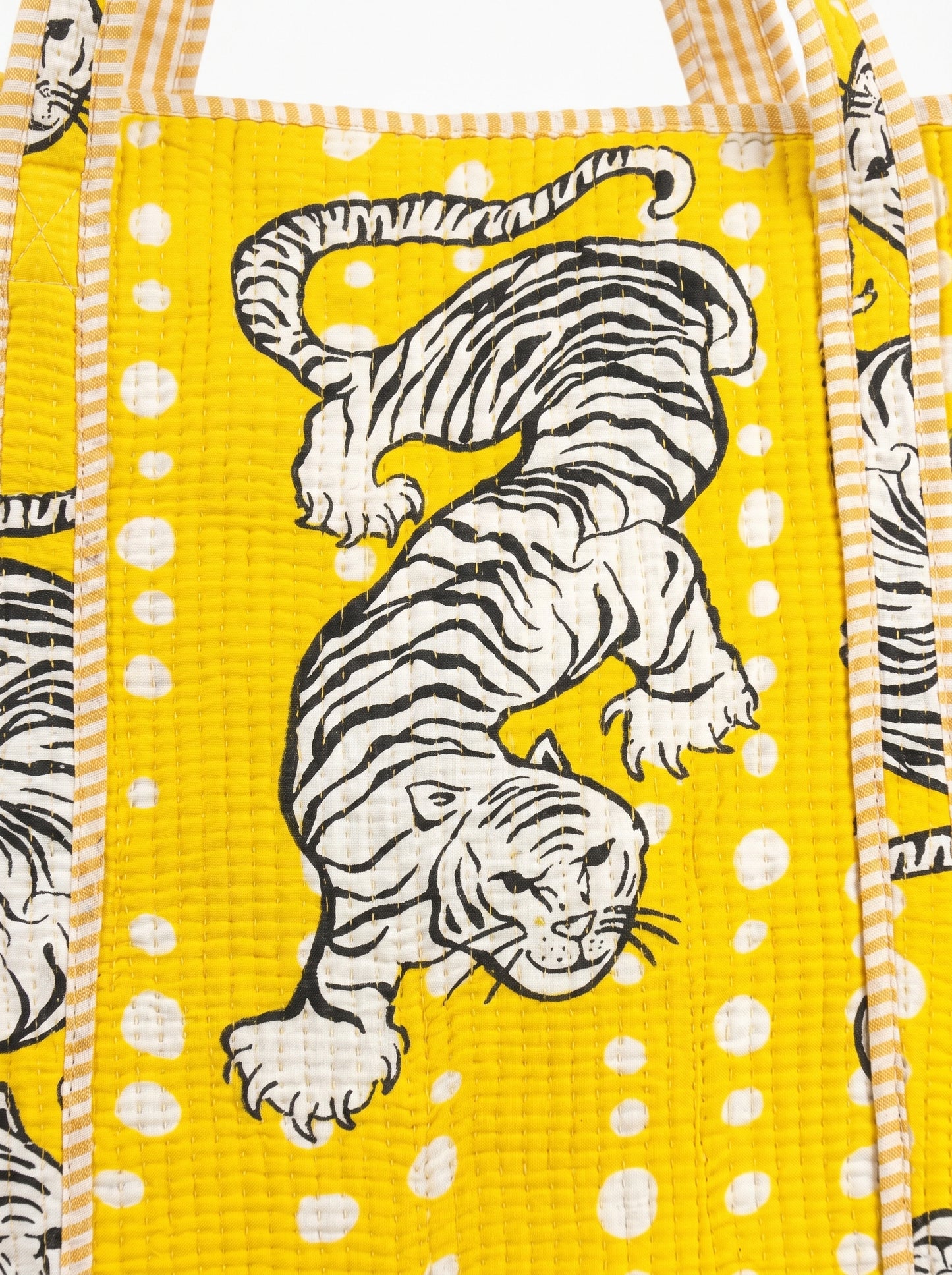 Playful Yellow Tiger – Wander Tote Bag 18x18