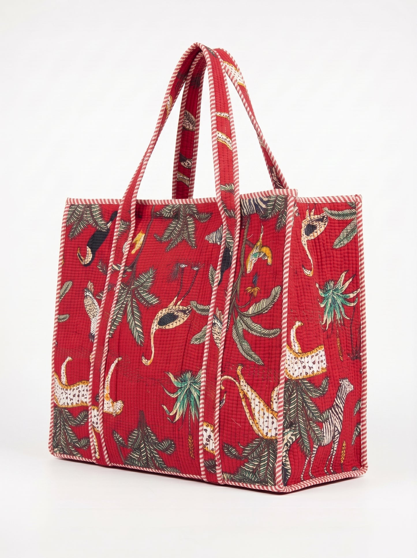 Red Safari – Wander Tote Bag 18x18