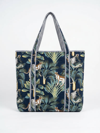 Navy Blue Tote Bag