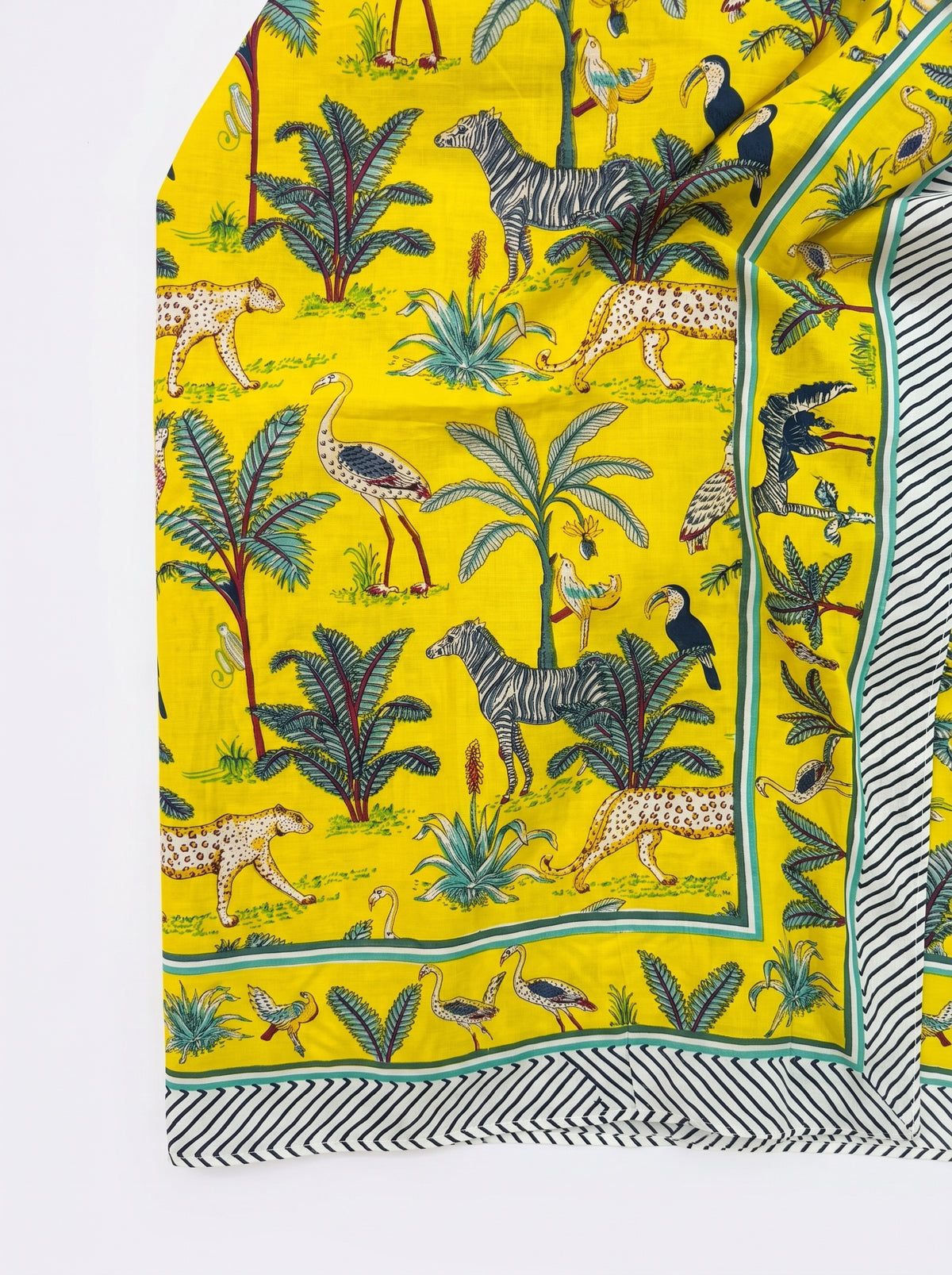 Yellow Safari Sarong - Beach Cover